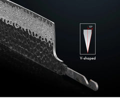 1-7 Pieces Japanese Chef Knives Blank Blade DIY Damascus Steel VG10