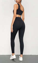 Yoga Pants Women Seamless Lotus Arc Workout Running Leggings High Waist