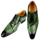 Luxury Men Oxford Shoes British Carved Fashion Dress Leather Shoes