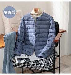 Autumn Winter Warm Women White Duck Down Slim Jackets Female
