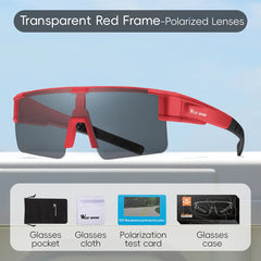 Sunglasses Men Photochromic Cycling Fit Over Myopic Glasses Driving