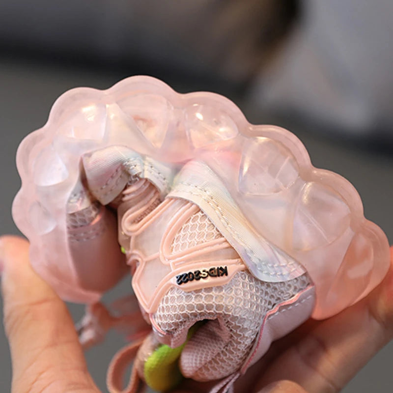 Children's Led Sneakers Boys Fashion Lighted Shoes Girls Non-slip Luminous Footwear