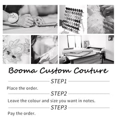 White Bridesmaid Dresses: Booma Princess Short Wedding Party Dresses Bow Front