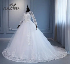 White Bridesmaid Dresses: Train Wedding Dress Bride Plus Size Flower