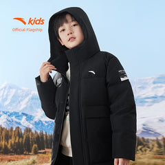 Anta Kids Boy's down Jacket Three-Proof Outwear