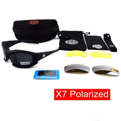 Shooting Glasses Motorcycle Hiking Polarized Sunglasses Tactical Airsoft Goggles