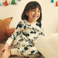 Baby Boy Girl Clothes Cartoon Winnie The Pooh Toddler Kids Long Sleeve T Shirt+Pant Suit