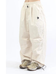 Oversized Cargo Parachute Pants Women Japanese Style Gorpcore Wide Leg Joggers