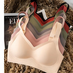 Bra For Women Comfort Lingerie Sport Padded Top Wireless Underwear