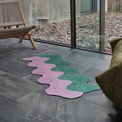 Fluffy Tufting Carpet Room Bedside Floor Mat Rug Anti Slip Bathroom Carpet