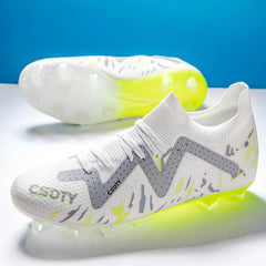 Men Soccer Shoes Football Boots Adult Anti-Slippery Futsal Cleats Sport