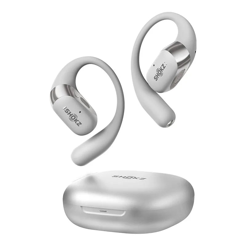 Shokz OpenFit 2+ T921 Open Hanging Ear Headsets Dolby Audio Wireless Bluetooth Earphones,DualBoost Technology AI Noise Reduction