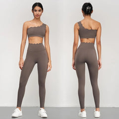 Yoga Pants Women Seamless Lotus Arc Workout Running Leggings High Waist