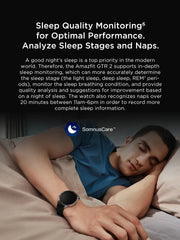 Amazfit GTR 2 Smartwatches No New Smart Watch For Men Waterproof 5ATM GPS 95New Exhibition SportsWatch Mens Refurbished Watch