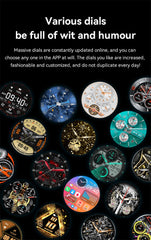 Smartwatch for Women AMOLED Screen Always Display Time NFC IP68 Waterproof Sports Call Women Smart Watch For Women Custom dial