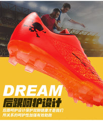 Men's Soccer Shoes Kids Children Low Top Futsal Society Training Football Boots