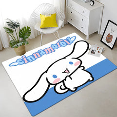 Sanrio Cinnamoroll, Pochacco HD Printed Outdoors Carpet, Living Room Decoration, Sofa