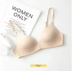 Ice Silk Women Bra Comfortable Wireless Gather Underwear For Women