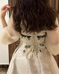 Homecoming Dresses: Sequined Draped Floor-Length Occasion Dresses Evening
