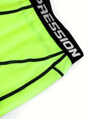 Men's Outdoor Sports Tight Shorts, High Elasticity Quick-drying Sweat-absorbing Fitness