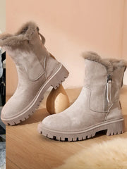 Snow Boots Women Winter Warm Fashion Designer Platform Boots