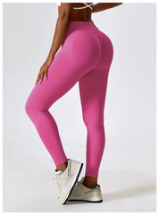 Sport Pants Tights Seamless Fitness Leggings Women Clothing High Waist Scrunch