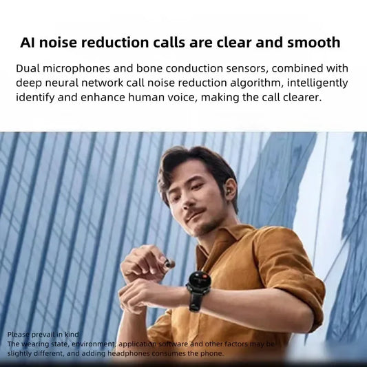 Huawei WATCH Buds Headphone Two-in-One Smart Watch Noise Reduction Call Blood Oxygen Heart Rate Monitoring