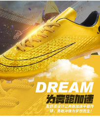 Men's Soccer Shoes Kids Children Low Top Futsal Society Training Football Boots