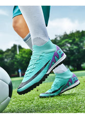 Men Soccer Shoes Grass Society Training Football Boots Cleats