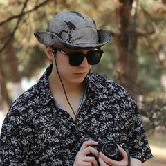 60-65cm Xxl Big Head Hat Men Summer Outdoor Jungle Fisherman Cap Lightweight