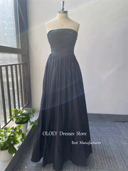 Homecoming Dresses: Evening Party Dresses Formal Gowns Simple Event Prom Gowns