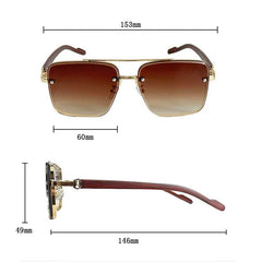 Sunglasses For Men New Wooden Vintage Designer Fashion Glasses