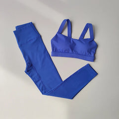 Yoga Set for Women Professional Fitness Suit for Sports Bras Training Running Suit Fast