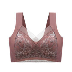 Large size lace underwear for women with big breasts no traces no wires