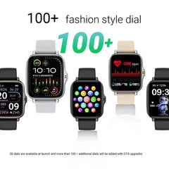 2024 Smart Watch Android Phone 1.44'' Inch Color Screen Bluetooth Call Blood Oxygen/Pressure Monitoring Smart Watch Women Men