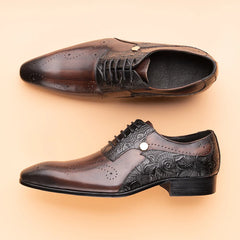 Luxury Men Shoes For Business Party Formal Office High Grade Elegant Italian Genuine