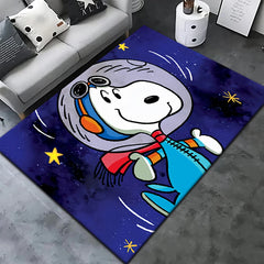 Snoopy HD lively Cartoon,Large Area Printed Carpet,Bathroom,Living Room Decor,Sofa