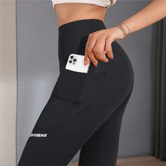 Seamless Leggings With Pocket Women Soft Workout Tights Fitness Outfits Yoga Pants