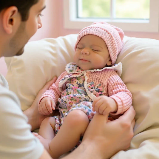 Aizwa1 13 Inch Pascale Soft Silicone Girl Bebe Newborn Baby реборн For Birthday Gifts Handmade Newborn Baby Doll