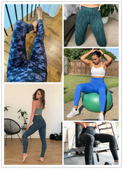 Women's Naked Feeling Yoga Pants 25 Inches - 7/8 High Waisted Workout Leggings
