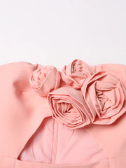 Solid Spliced Floral Dresses For Women Starpless Sleeveless