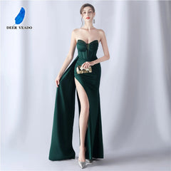 Homecoming Dresses: Women's Evening Dress with Beads Prom Party Maxi Dress