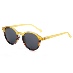 Sunglasses for Men: Vintage Retro Polarized Circle Sun Glasses