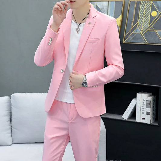 Tuxedo for Mens: Men's British Style High-end Simple Elegant