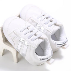 Baby Shoes Boy Girl Classical Sport Soft Sole PU Leather Multi-Color First Walker