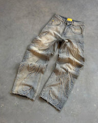 Baggy Jeans for Men: Y2k Denim Pants Women