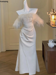 Evening wear Dresses: Wedding Formal Occasion Dresses Women Winter Clothes