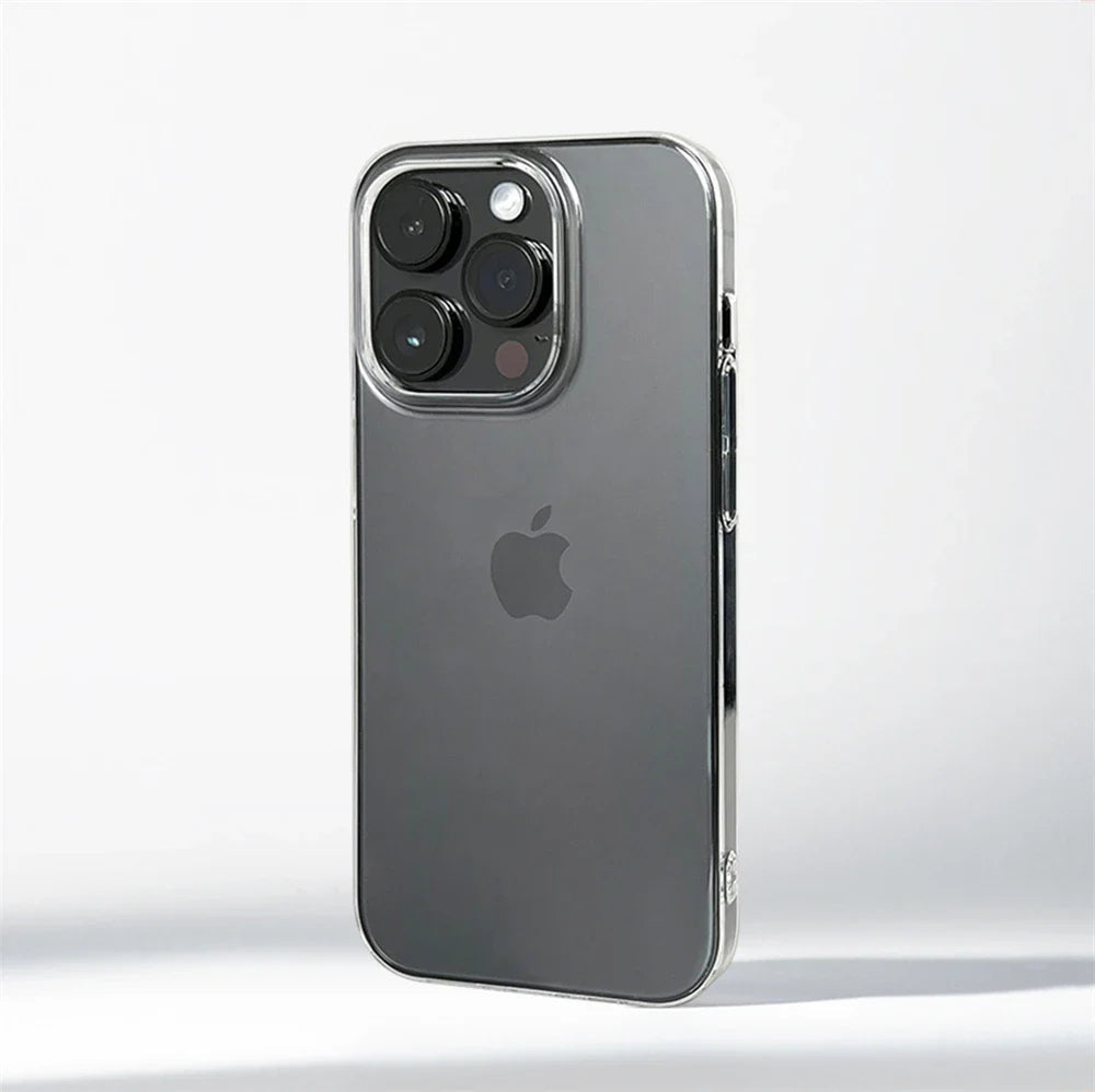 0.7 MM Ultra Thin Sand Blasting Frosted Matte Hard PC Case For iPhone 17 16 Pro Max 15 14 Plus 13 12 Simple Transparent HD Cover