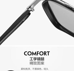 Intelligent Photochromic Sunglasses for Men Professional Day Night Driver Sunglasses UV400 Retro Luxury Design Glasses vintage