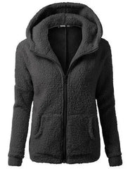 Winter Warm Jacket Women hoodie Hoodie Casual Female Hoodies Sweater Zipper Coat